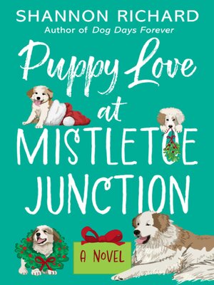 cover image of Puppy Love at Mistletoe Junction